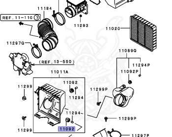 Mitsubishi - Libero - CB5W - 1995 - LNHE3 - 4G93