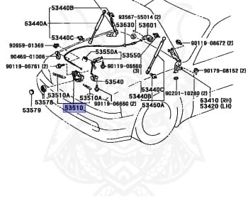 Toyota - Aristo - JZS147 - 1993 - 3.0Q TYPE - 2JZGE