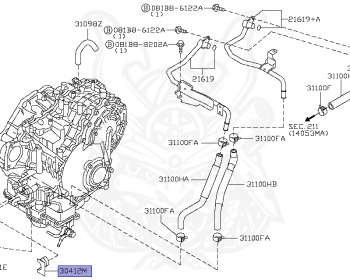 Nissan - Murano - Z50 - 2006 - 350XVFOUR grade - WAGON(W) - 4 WHEEL DRIVE(4WD) - MCVT(MCVT) - VQ35DE