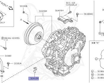 Nissan - Teana - J31 - 2004 - JK - SEDAN(S) - 2 WHEEL DRIVE(2WD) - MCVT(MCVT) - VQ35DE