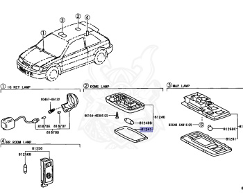 Toyota - Corolla - EL51 - 1997 - LIME TYPE - Automatic - 4EFE
