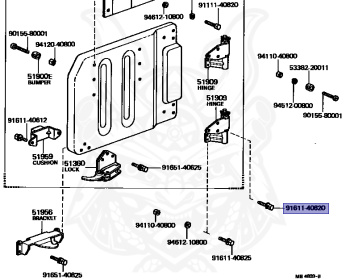 Toyota - Land Cruiser - FJ40 - 1975 - SOFTTOP (TARPAULIN CANVASTOP OR VINYLTOP) - F
