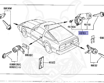 Nissan - Fairlady Z - Z31 - 1986 - ZX - AUTOMATIC TRANSMISSION(AT) - Hyojiun Roof (Z#) - VG30T