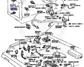 Toyota - Tercel - AL25 - 1984 - VE TYPE - 4 DOOR - Automatic - 3AU