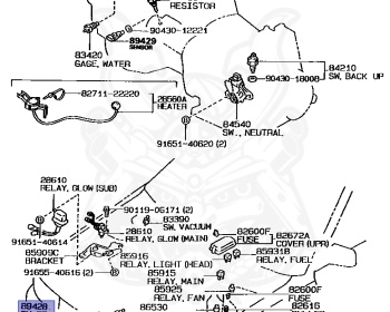 Toyota - Sprinter - CE90 - 1991 - DX TYPE - 4-DOOR - Manual - 1C