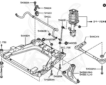 Nissan - Leaf - ZE0 - 2014 - G TYPE - HATCH BACK(HB) - REDUCTION GEAR(REDUCER) - EM57
