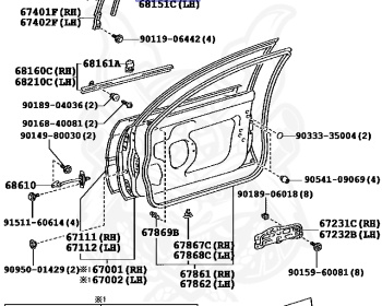 Toyota - Corolla - AE100 - 1995 - LX TYPE - 4-DOOR(SEDAN) - Automatic - 5AFE