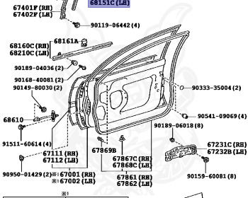 Toyota - Corolla - AE100 - 1995 - LX TYPE - 4-DOOR(SEDAN) - Automatic - 5AFE