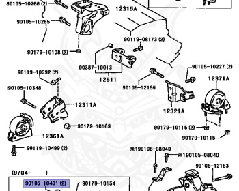 Toyota - Corolla - EE101 - 1991 - DX TYPE - 4-DOOR(SEDAN) - Automatic - 4EFE