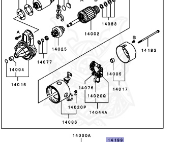 Mitsubishi - Pajero Mini - H58A - 1999 - MRPT - 4A30