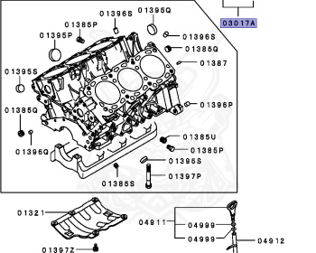 Mitsubishi - Diamante - F36A - 1999 - TYGH - 6G72
