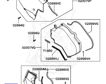 Mitsubishi - Diamante - F31A - 1997 - TYXM5 - 6G73