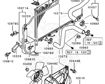 Mitsubishi - Diamante - F36A - 1999 - TYGH - 6G72