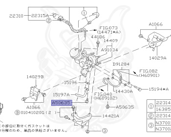 Subaru - Legacy - BD5 - Jan-1996 - RS - Sedan - F4WD - Manual Transmission - Right hand - BD5