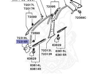 Mitsubishi - Lancer - CB4A - 1991 - PNHH - 4G92