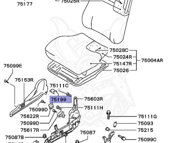 Mitsubishi - Lancer - CB4A - 1992 - PNHW - 4G92
