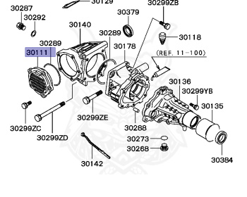 Mitsubishi - Eclipse - D27A - 1992 - MNGFLFJ - 4G63