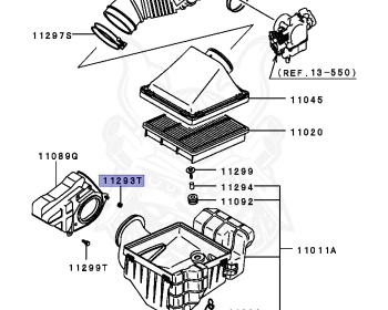 Mitsubishi - Pajero Evolution - V55W - 1991 - GNXH - 6G74
