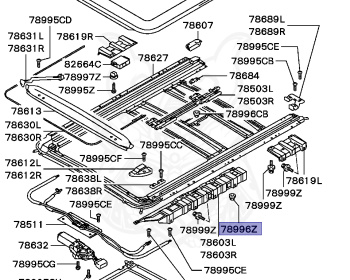 Mitsubishi - Delica - PD8W - 1994 - NSNGF1 - 4M40