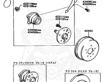 Toyota - Carina - AT192 - 1992 - SX TYPE - Automatic - 5AFE