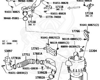 Toyota - Dyna - XZU301 - 2006 - Manual - S05D