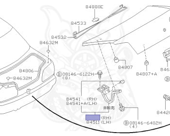 Nissan - Skyline - R34 25GT - ENR34 - 2000 - 25GT - 4 DOOR SEDAN(4S) - AUTOMATIC-FLOOR SHIFT(AT.F4) - High-speed 2-link (IRS.2WD) - RB25DE