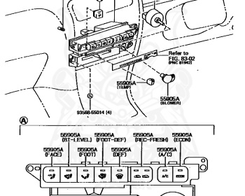 Toyota - Corolla - AE101 - 1995 - SE-G TYPE - 4-DOOR(SEDAN) - Automatic - 4AFE