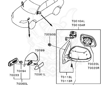 Mitsubishi - Outlander - CW5W - 2010 - XTXHZ6 - 4B12