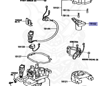 Toyota - Corolla - EE111 - 1996 - DX TYPE - SEDAN - Manual - 4EFE