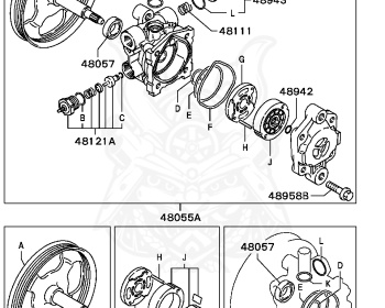 Mitsubishi - Mirage - CJ4A - 1998 - MRGH - 4G92