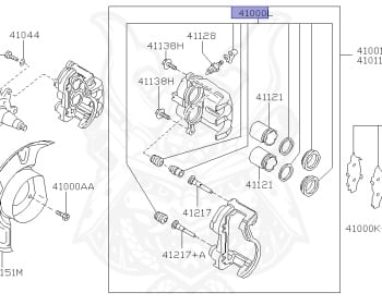 Nissan - Cima - FGY33 - 1996 - 41L - SEDAN(S) - AUTOMATIC TRANSMISSION(AT) - 2-link IRS suspension (2WD.IRS) - VH41DE