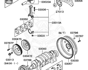 Mitsubishi - Chariot - D03W - 1984 - LKH - G62B