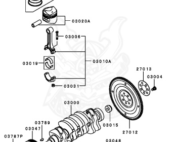 Mitsubishi - Dion - CR9W - 2001 - LEJC3 - 4G63