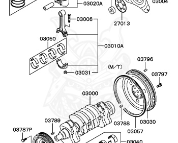 Mitsubishi - Eclipse - D27A - 1990 - MRGFLFJ - 4G63