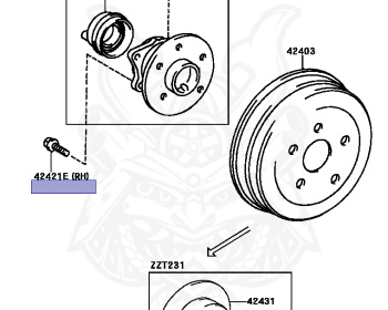 Toyota - Celica - ZZT230 - 2005 - Manual - 1ZZFE