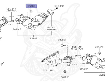 Nissan - Skyline - V36 - 2010 - 370GT TYPE P - SEDAN(S) - 2-linked (2WD/STD) - 7 SPEED AUTOMATIC TRANS(7AT) - VQ37VHR