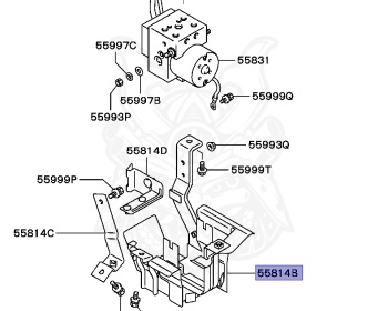 Mitsubishi - GTO - Z16A - 1999 - MNPM2 - 6G72