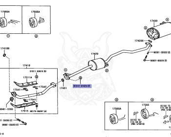 Toyota - Estima - ACR30W - 2001 - AERAS TYPE - 2AZFE