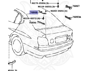 Toyota - Aristo - JZS160 - 1998 - Automatic - 2JZGE