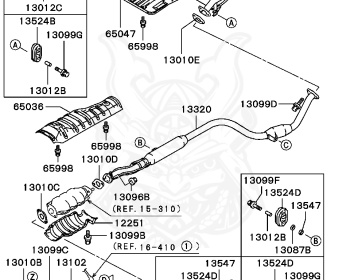 Mitsubishi - Mirage - CJ4A - 1997 - MNGH - 4G92