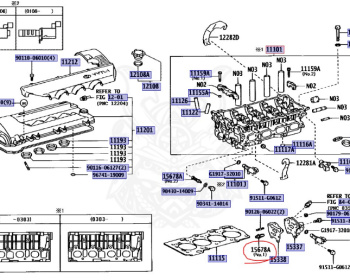 Toyota - Oil Control Valve Filter, No.1 