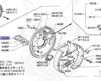 Nissan - Caravan - E23 - 1980 - GL TYPE - MICRO BUS(B) - Column Manual 5th (R5) - SD22