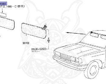 Nissan - Datsun - 720 - 1980 - DELUXE TYPE - Guard Truck (TL) - 4 WHEEL DRIVE(4WD) - 5 SPEED MANUAL TRANS(F5) - L18S