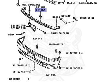 Toyota - Cresta - GX100 - 1998 - ROULANT TYPE - Automatic - 1GFE