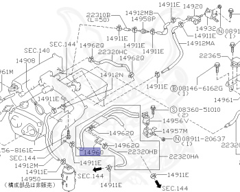 Nissan - Skyline - R34 25GTT - ER34 - 1998 - 25GT TURBO - 2 door hard top (2K) - AUTOMATIC-FLOOR SHIFT(AT.F4) - Hi-Cas 2-Link (HI.2WD) - RB25DET