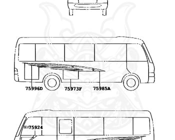 Toyota - Coaster - HDB50 - 2003 - GX TYPE - Manual - 1HDFTE