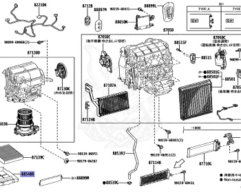 Toyota - Camry - AXVH70 - 2019 - X TYPE/X E-FOUR TYPE - 4-DOOR - Variator - A25AFXS