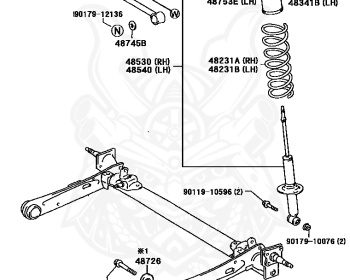 Toyota - Tercel - EL51 - 1997 - AVENUE TYPE - 3 DOOR SEDAN - Manual - 4EFE