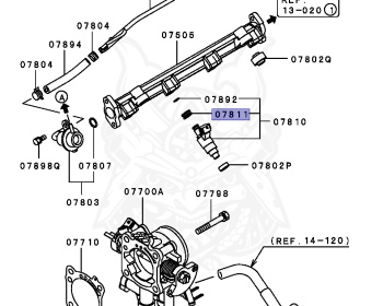 Mitsubishi - Lancer Evolution VIII - CT9A - 2001 - SJDFZ - 4G63
