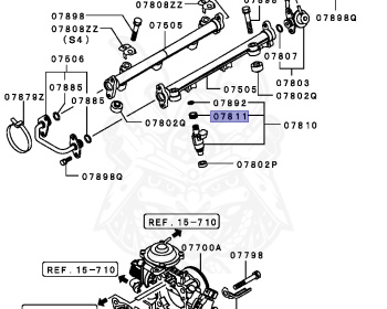 Mitsubishi - Legnum VR-4 - EC5W - 1997 - LYGF1 - 6A13